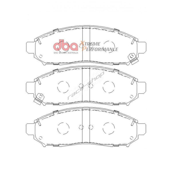 DBA XP Front Brake Pads - Nissan Navara D40 05-15 (295mm Rotor) - Trundles Automotive