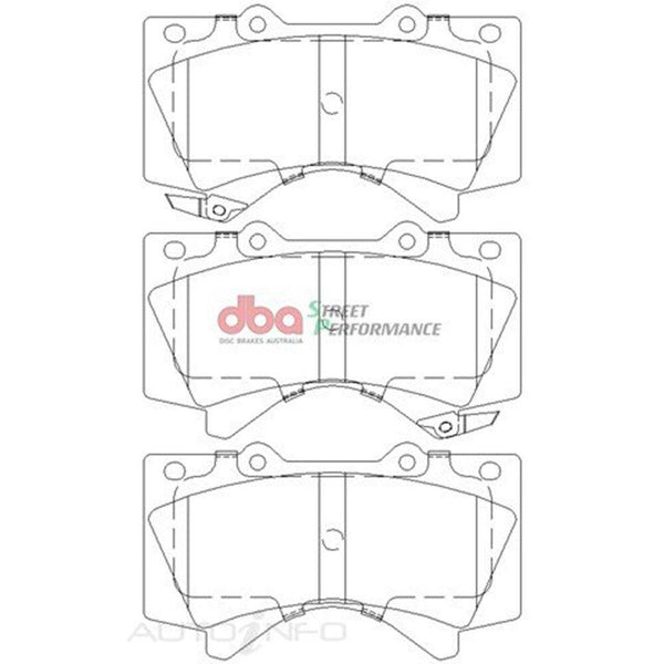 DBA SP Front Brake Pads - Toyota Landcruiser 200 Series - Trundles Automotive