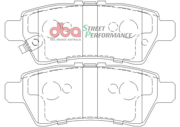 DBA XP Rear Brake Pads - Nissan Navara D40 05-15 - Trundles Automotive