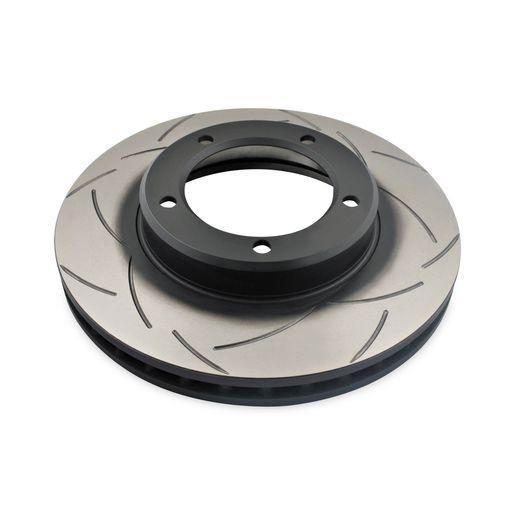 DBA T2 Front Brake Rotor - Toyota Landcruiser 76/78/79 Series (322mm) (Sold Individually) - Trundles Automotive