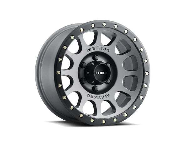 Method Race Wheels MR305 NV Rim - 17x8.5 5x150 0p - Titanium with Matte Black Lip