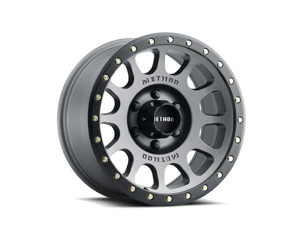 Method Race Wheels MR305 NV Rim - 17x8.5 6x139.7 0p - Titanium with Matte Black Lip